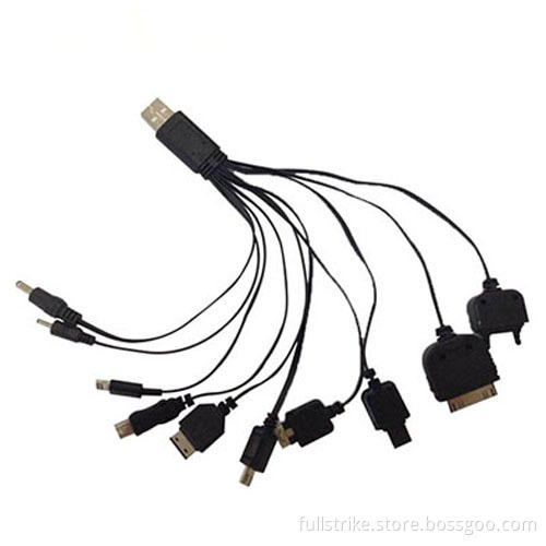 10 in 1 Universal USB Mobile Chargers, USB Charger Multiple Plugs
